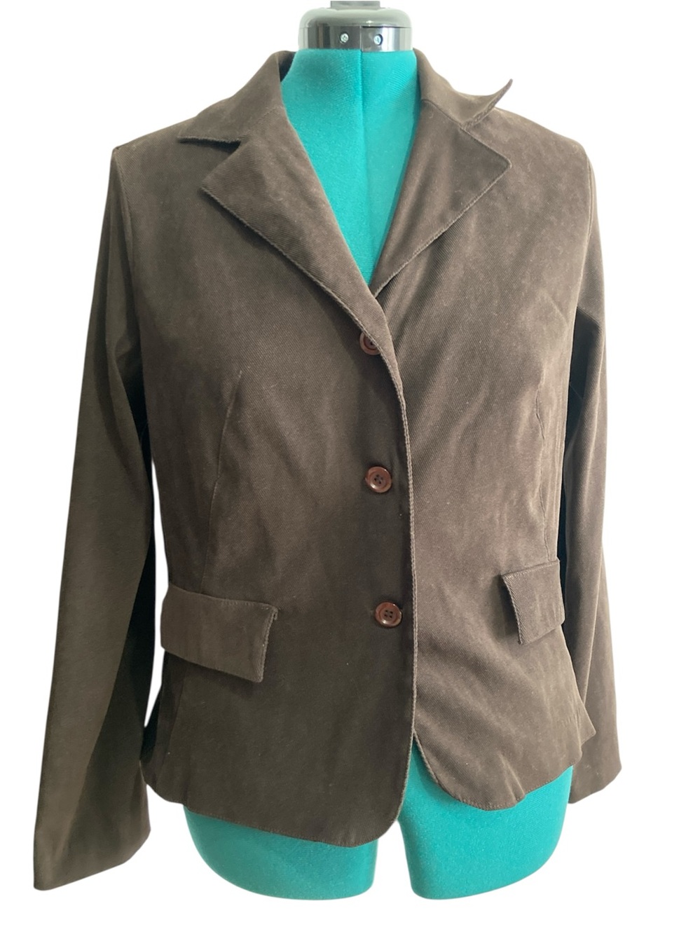 Vintage Fashion Bug Corduroy Blazer Style Light Jacket